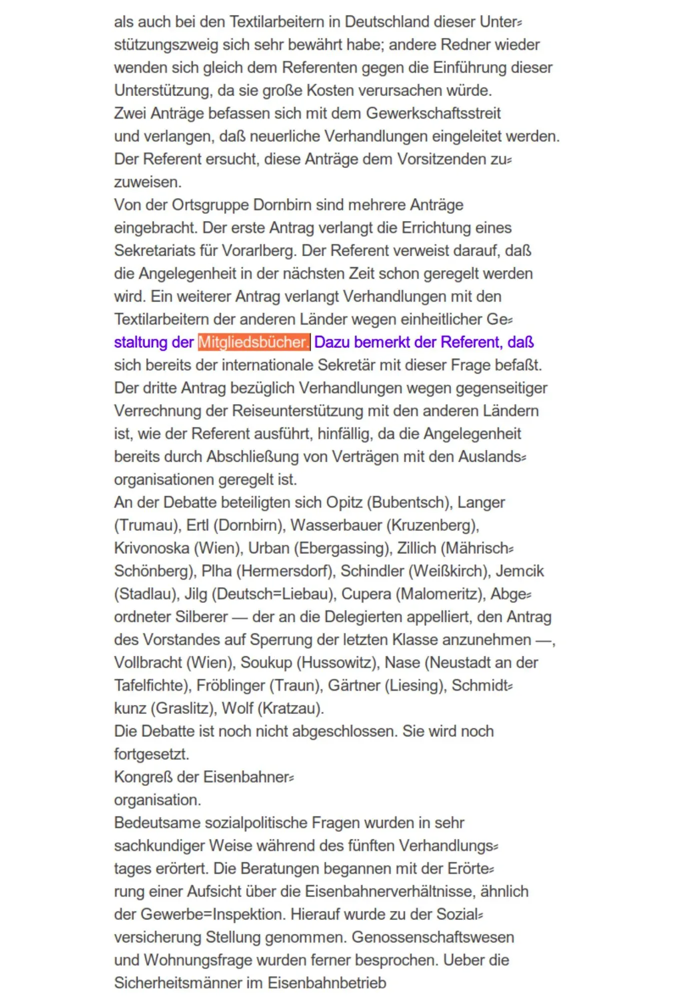 ocr text selected